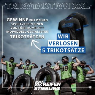 5 Trikotsätze für Sportvereine - Jetzt teilnehmen! 